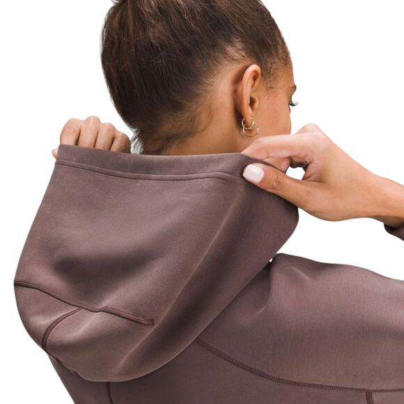 Lululemon Softstreme Hoodie in Espresso Size 12 - Picture 8 of 9